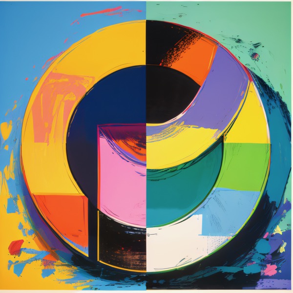 Monogramma GP, versione pop art